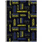 Caderno Universitário 15 Matérias Minecraft 240 Folhas - FORONI