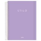 Caderno Universitário 1M PP 80F Stilo Lilás Pastel 6886177- Jandaia Caderno Universitário 1M PP 80F Stilo Lilás Pastel 6886177- Jandaia