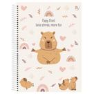 Caderno Universitário 1x1 80 Fls C.D. Animativa - Capycuties 3 Caderno Universitário 1x1 80 Fls C.D. Animativa - Capycuties 3