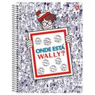 Caderno Universitário 1x1 80 Fls C.D. Animativa - Onde Está Wally 2