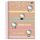 Caderno Universitário 1x1 80 Fls C.D. Jandaia - Hello Kitty Kraft 5