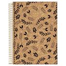 Caderno Universitário 1x1 80 Fls C.D. Jandaia - Kraft Black 11
