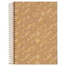 Caderno Universitário 1x1 80 Fls C.D. Jandaia - Kraft Gold 11