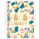 Caderno Universitário 1x1 80 Fls C.D. Jandaia - Miffy 1