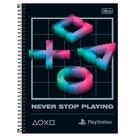 Caderno Universitário 1x1 80 Fls C.D. Tilibra - Playstation 20