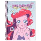 Caderno Universitário 1x1 80 Fls C.D. Tilibra - Princesas Mangá 2