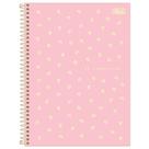 Caderno Universitario 1X1 80 Fls Capa Plastica Tilibra - Neon Connect Feminino 1