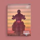 Caderno universitario 48fls motos