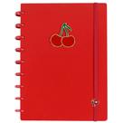 Caderno Universitário 80 Fls C.D. Pop Disc - Chococherry Cereja 1