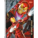 Caderno Universitario 80fls Vingadores Avengers CD Tilibra