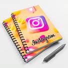 Caderno Universitário 96 Fls Rede Social Instagem