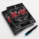 Caderno Universitário 96 Fls Rock AC/DC Caderno Universitário 96 Fls Rock AC/DC