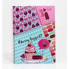 Caderno Universitário 96 Folhas Cupcake Foroni