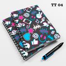 Caderno Universitário 96fls Tik Tok 04