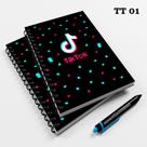 Caderno Universitário 96fls Tik Tok