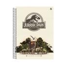 Caderno Universitário Animativa Jurassic Park 1 Matéria 80 Folhas