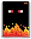 Caderno Universitário Athos Minecraft 1 Matéria 80 Folhas Credeal