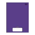 Caderno Universitário Brochura D+ Tilibra Roxo com 96 Folhas Pautadas Escolar Capa Dura Estudante