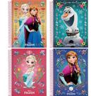 Caderno Universitário Capa Dura 1 Matéria 96 Folhas Jandaia Frozen Magic