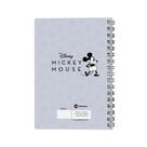 Caderno Universitário Capa Dura 1 Matéria Disney Mickey Mouse 80 Folhas School Basics Pautado