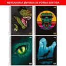 Caderno Universitário Capa Dura 10 Matérias 160FL Stone Dino Sortido