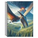 Caderno universitario capa dura dino 10 materias 160 folhas Caderno universitario capa dura dino 10 materias 160 folhas