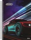 Caderno Universitário Carro 10 Matérias Silver Turning 160 Folhas Animativa COR:VERMELHO