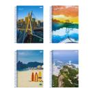 Caderno Universitario Escolar Brasilidade 15M 300Fls Jandaia