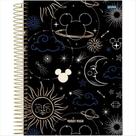 Caderno Universitário Espiral Mickey Magic - Preto - Mickey Magic - 10 Matéria
