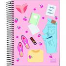 Caderno Universitário Estampado 10 Matérias School Basics - Sortido Caderno Universitário Estampado 10 Matérias School Basics - Sortido