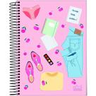 Caderno Universitário Estampado 20 Matérias School Basics - Sortido