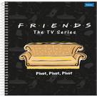 Caderno Universitário Friends 96 Folhas Foroni Capa Dura