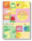 Caderno Universitário Fruittella 1 Matéria 80 folhas