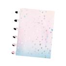 Caderno Universitário Kitdisc Emotions 10 Matérias A4 160 Folhas Capa Dura -