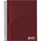 Caderno Universitário Liso 20 Matérias 320 Folhas Office Basics Capa Dura