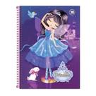 Caderno Universitário Little Princess - 80 Folhas - 3B - Capa Dura