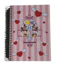 Caderno Universitário Love Birds 10x1 Capa dura