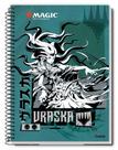 Caderno Universitário Magic Vraska 1 Matéria Capa Dura 80 Folhas Credeal