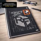 Caderno Universitário Masculino Running Faster 2 80 folhas
