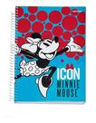Caderno Universitário Minnie 10 Matérias 160 Folhas Minnie Capas Sortidas