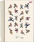 Caderno Universitário Personagens Disney Extra Imaginário 10 Matérias Jandaia