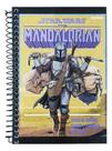 Caderno Universitário Star Wars Mandalorian 160 Folhas 10 Matérias