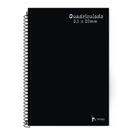 Caderno Universitário Tamoio Espiral 96F Quadriculado 5x5mm