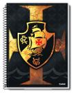 Caderno Universitário Vasco Credeal Capa Dura 1 Matéria 80 Folhas -