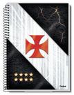 Caderno Universitário Vasco da Gama 10 Matérias 160 Folhas Credeal
