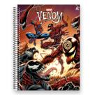 Caderno Venom Universitário 1M Espiral Capa Dura 80 Fls