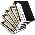 Caderno WEMATE Meeting 7 x 10", 200 páginas, couro PU Caderno WEMATE Meeting 7 x 10", 200 páginas, couro PU