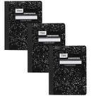 Cadernos de composição Mead, pacote com 3, College Ruled, 100 folhas Cadernos de composição Mead, pacote com 3, College Ruled, 100 folhas