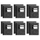 Cadernos de composição Woodlake Wide Ruled, 200 páginas, pacote com 12 Cadernos de composição Woodlake Wide Ruled, 200 páginas, pacote com 12