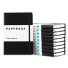 Cadernos Paperage - Diário Forrado (160 Páginas, 100g/m², Pacote com 10)